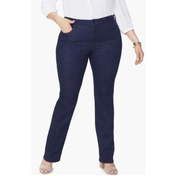 NYDJ Marilyn Straight Leg Jeans NWT $99 SZ 18W - Picture 1 of 6
